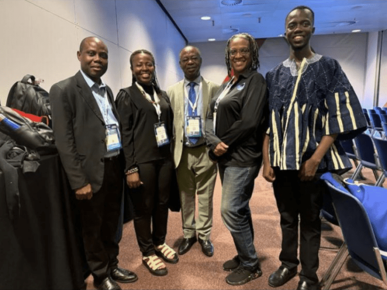 The Ghana Team at the UN Ocean Decade Conference in Barcelona at the SEAWARD Africa Satellite event co-organized by Africa Task Force and ECOP Africa (April 2024).